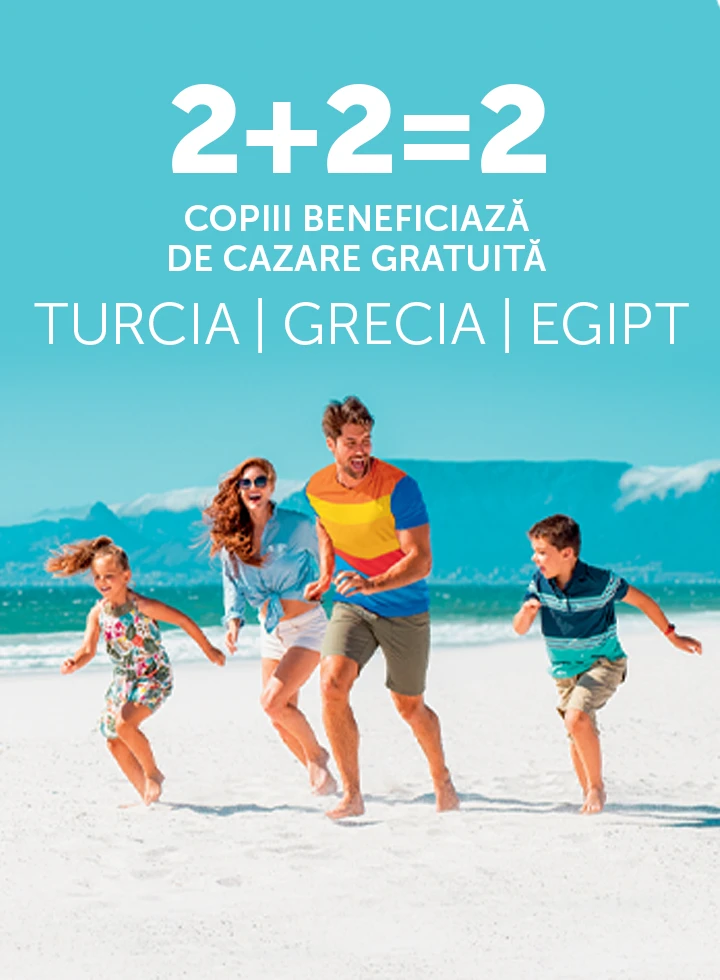 Copiii beneficiază de cazare gratuită
