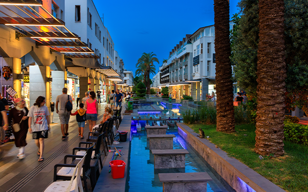 Kemer Centru - marina si promenada