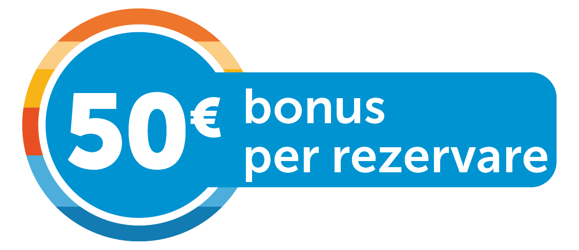 50€ bonus per rezervare