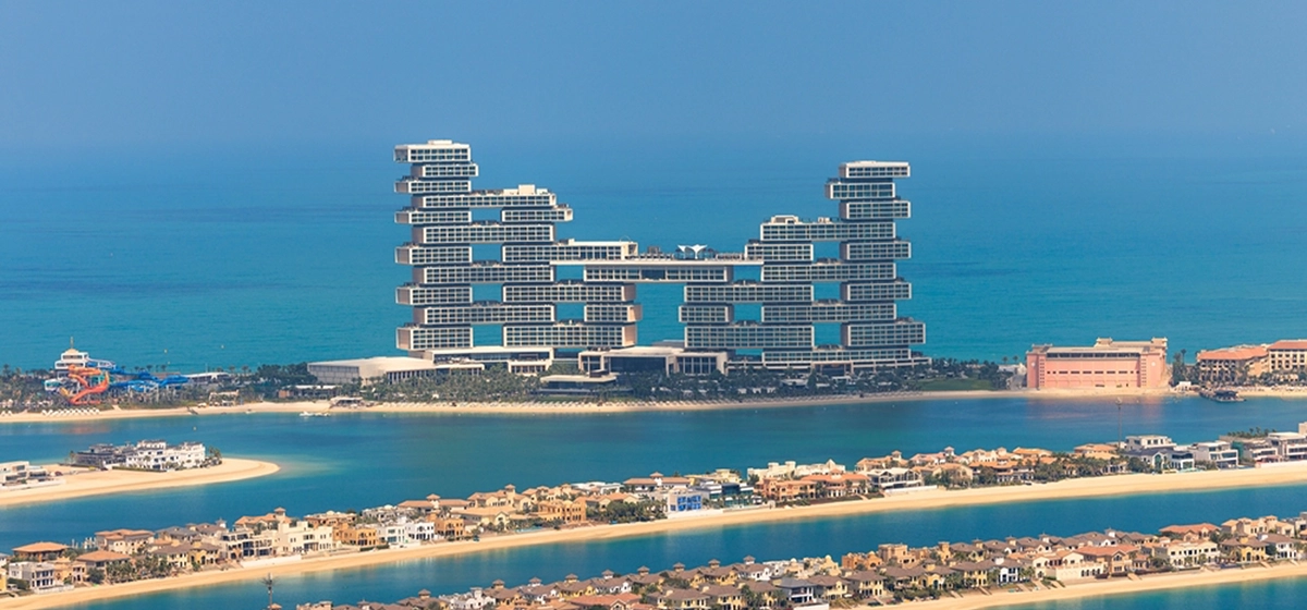 Peisaj cu plaja Sunset din Dubai