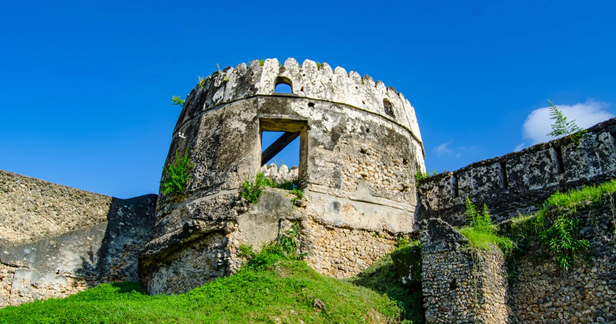 Imagine cu simbolurile reprezentative ale orasului Stone Town