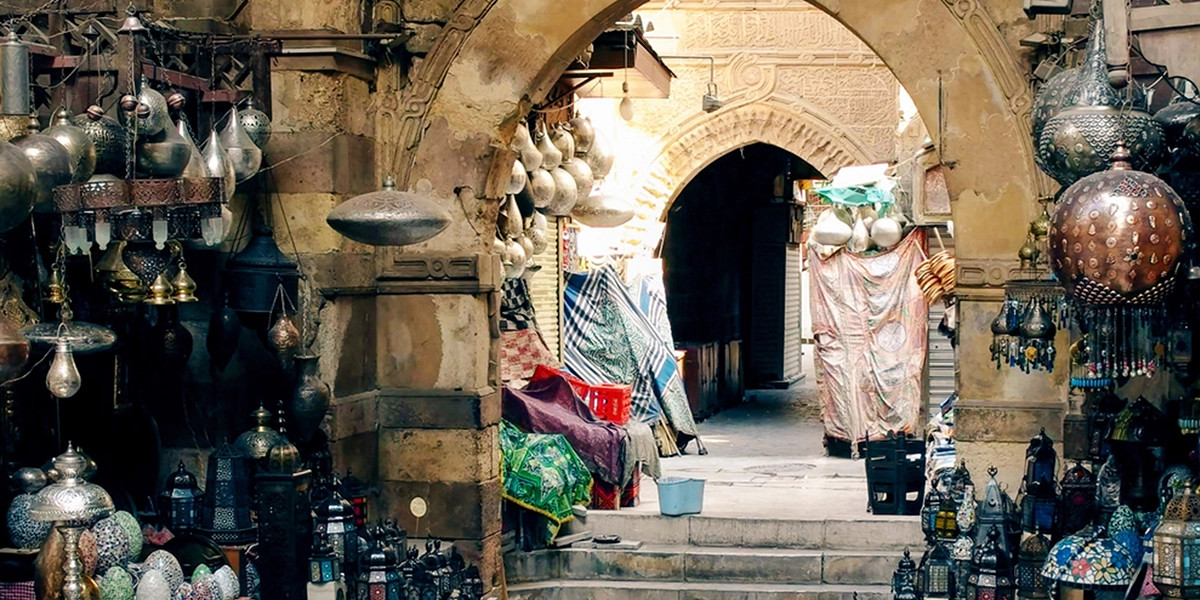 antichitati in bazarul khan el khalili
