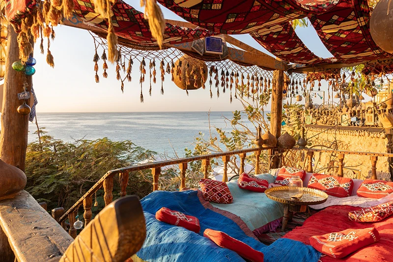 cafenea pe plaja sharm el sheikh egipt 