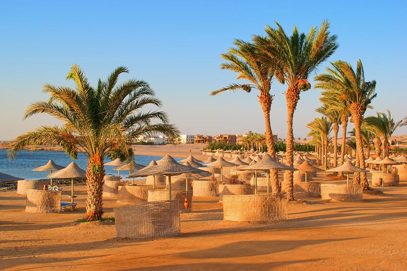 peisaj mare palmieri sharm el sheikh