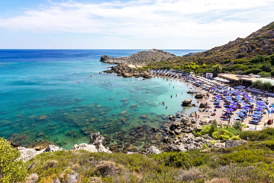 Cazare în Rhodos aproape de plajă