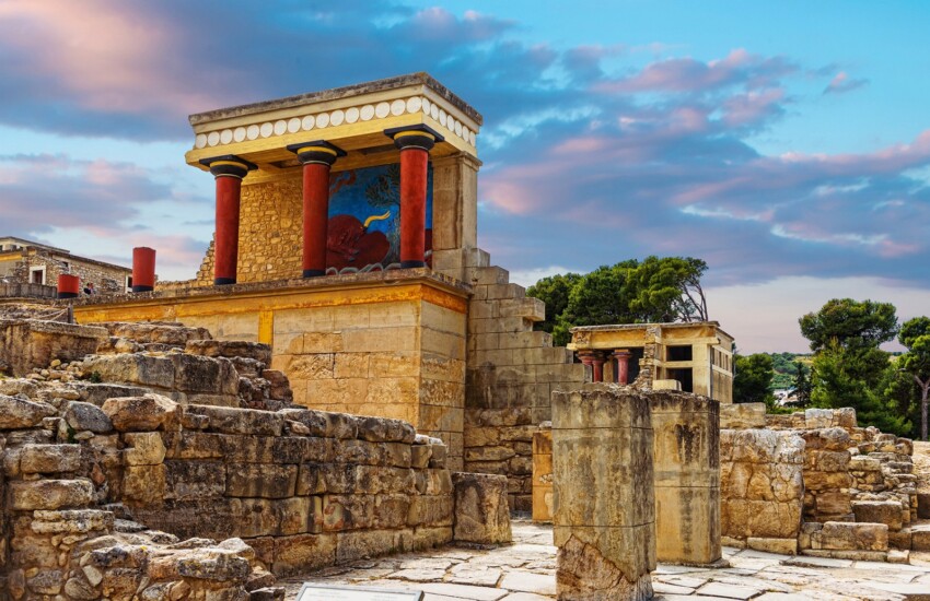 Palatul Knossos, Heraklion, Creta
