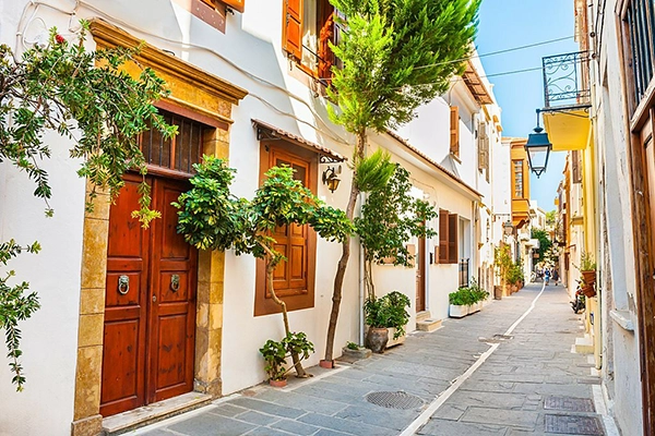 Rethymno și portul său venețian