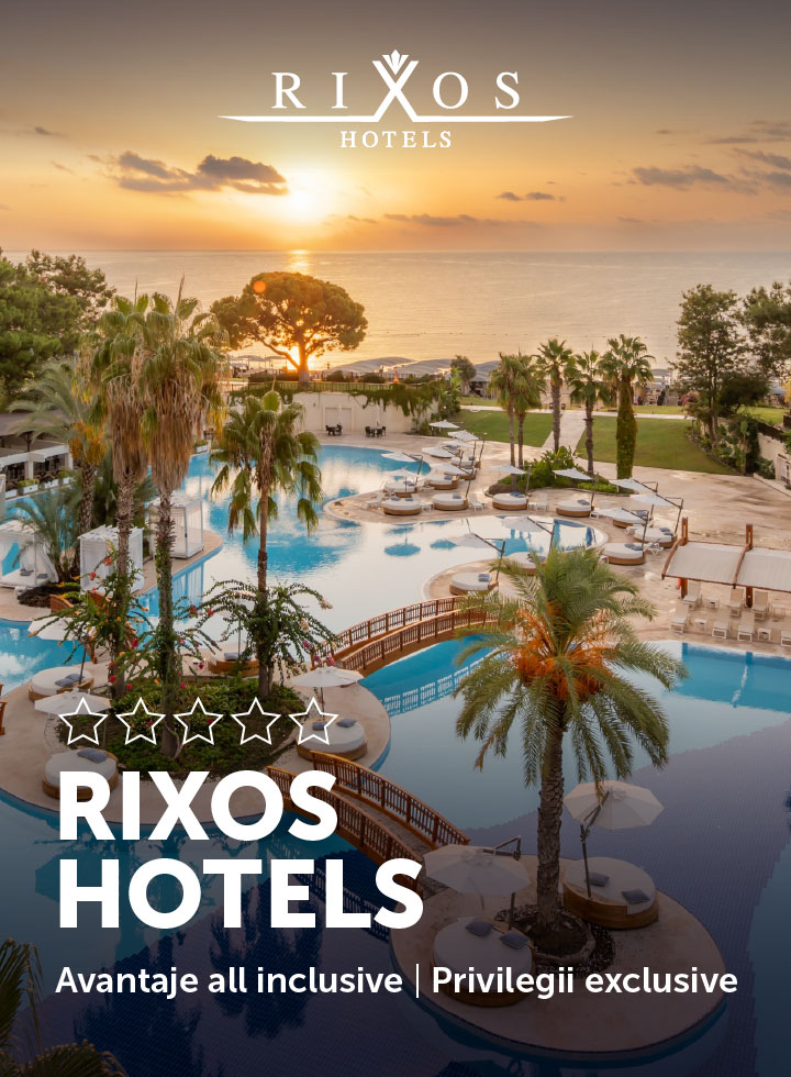 Rixos Hotels, Turcia 2024 Pachete de vacanta Coral Travel